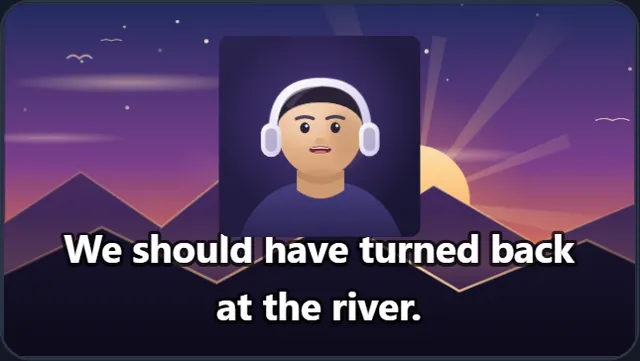 Boxed cam reaction video template, while you talk: the Boxed close-up look