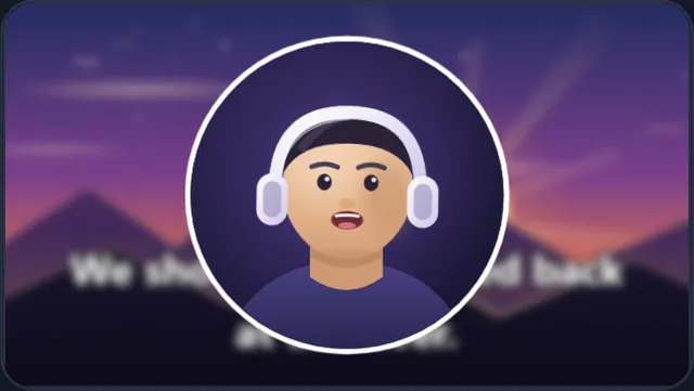Bubble cam reaction video template, while you talk: the Bubble close-up look