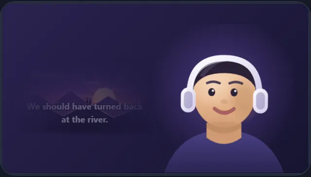 Dimmed window reaction video template, while you watch: the Dimmed window look