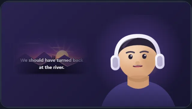 Etched window reaction video template, while you talk: the Soft window look