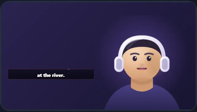 Side window reaction video template, while you talk